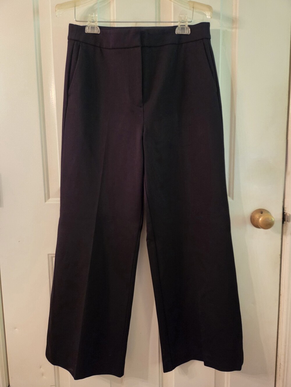 Boden Wide Leg Ponte Dress Work Office Pants Stretchy Comfy High Waist 10R